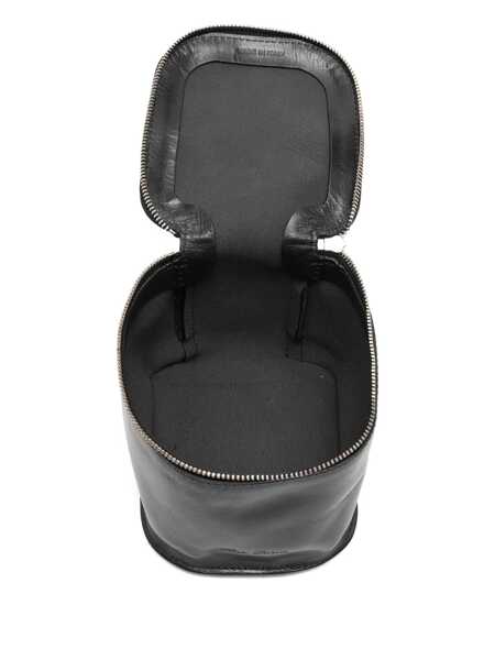 Portofele Rick Owens Rick Owens Leather Zip-Around Wallet Black Femei (BM 19283298) 3