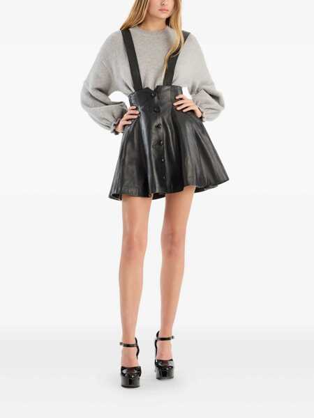 Fuste ROTATE Birger Christensen Rotate Birger Christensen Suspender Skirt Black Femei (BM 19283445) 2