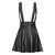 ROTATE Birger Christensen Rotate Birger Christensen Suspender Skirt Black