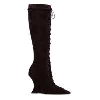 Bocanci Paris Texas Black Stiletto Boot 105 Femei