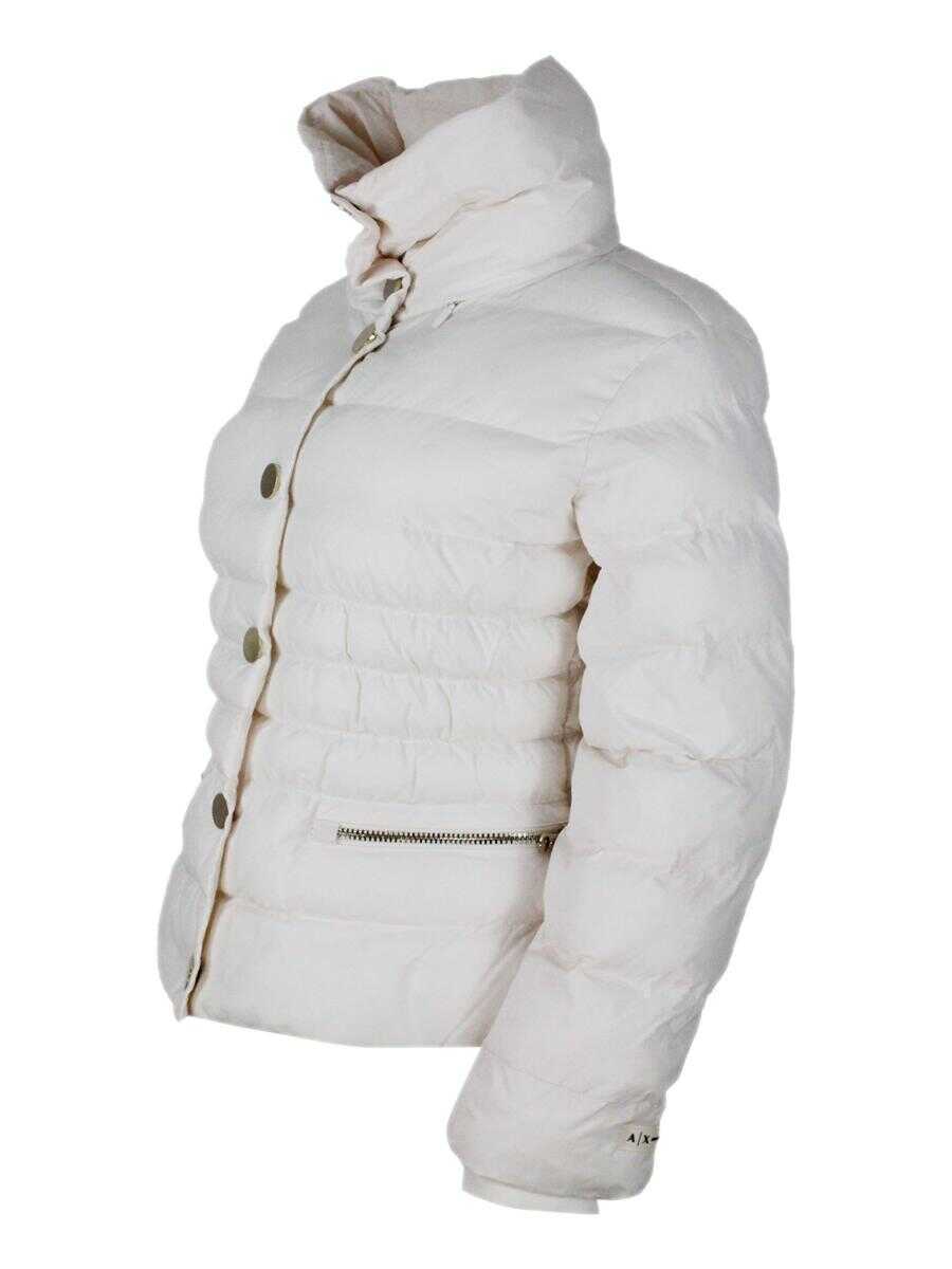 Paltoane Armani Exchange Armani Exchange Coats WHITE Femei (BM 19283775) 2