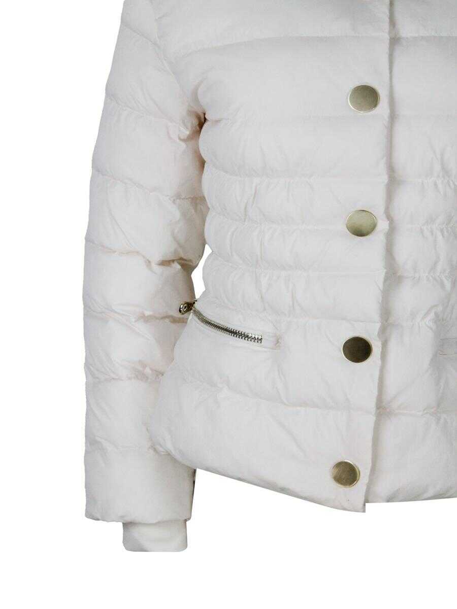 Paltoane Armani Exchange Armani Exchange Coats WHITE Femei (BM 19283775) 4