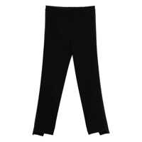 Pantaloni casual Semicouture Black 'Camila' Elegant Pants Femei