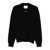 Seven Gauge Seven Gauge Black Cardigan In Pure Wool Black