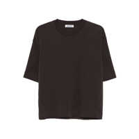 Tricouri Darkpark Brown Cotton T-Shirt Femei