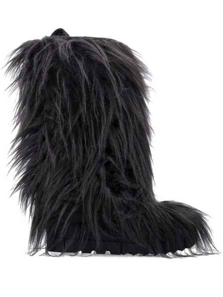 Pantofi cu toc Goldbergh Goldbergh Leonora High Faux Fur Snow Boots Black Femei (BM 19284453) 1