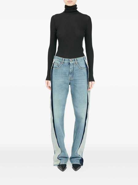 Blugi MM6 Maison Margiela MM6 Maison Margiela Jeans With Insert Design BLUE Femei (BM 19284537) 2