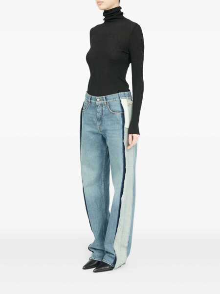 Blugi MM6 Maison Margiela MM6 Maison Margiela Jeans With Insert Design BLUE Femei (BM 19284537) 3