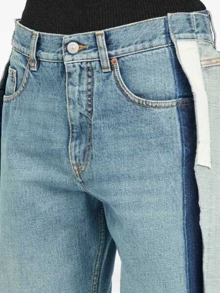 Blugi MM6 Maison Margiela MM6 Maison Margiela Jeans With Insert Design BLUE Femei (BM 19284537) 5