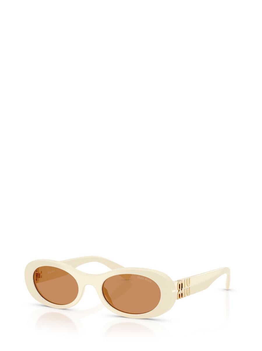 Ochelari de soare MIU MIU EYEWEAR Miu Miu Eyewear Sunglasses Beige Femei (BM 19284549) 2