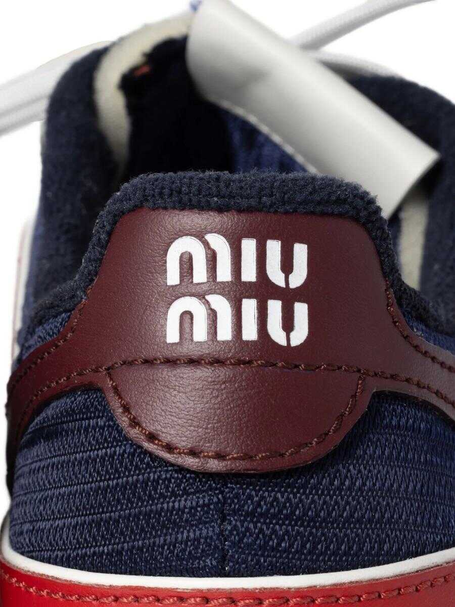 Sneakers Miu Miu Miu Miu Buckle Up Shoes BLUE Femei (BM 19284660) 4