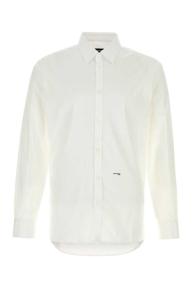 Camasi DSQUARED2 DSQUARED2 Shirts WHITE Barbati (BM 19284693) 1
