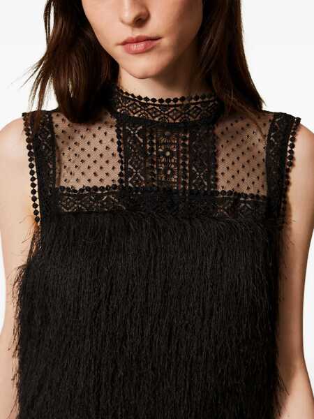 Rochii TWINSET Twinset Black Dress Black Femei (BM 19284711) 5