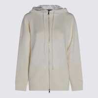 Pulovere Fabiana Filippi White Wool Knitwear Femei