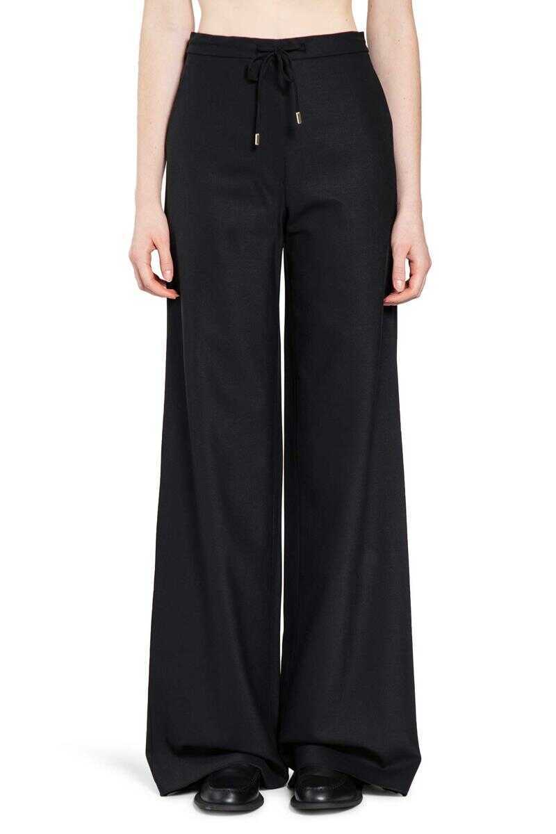 Pantaloni casual Max Mara Max Mara Trousers Black Femei (BM 19284927) 1