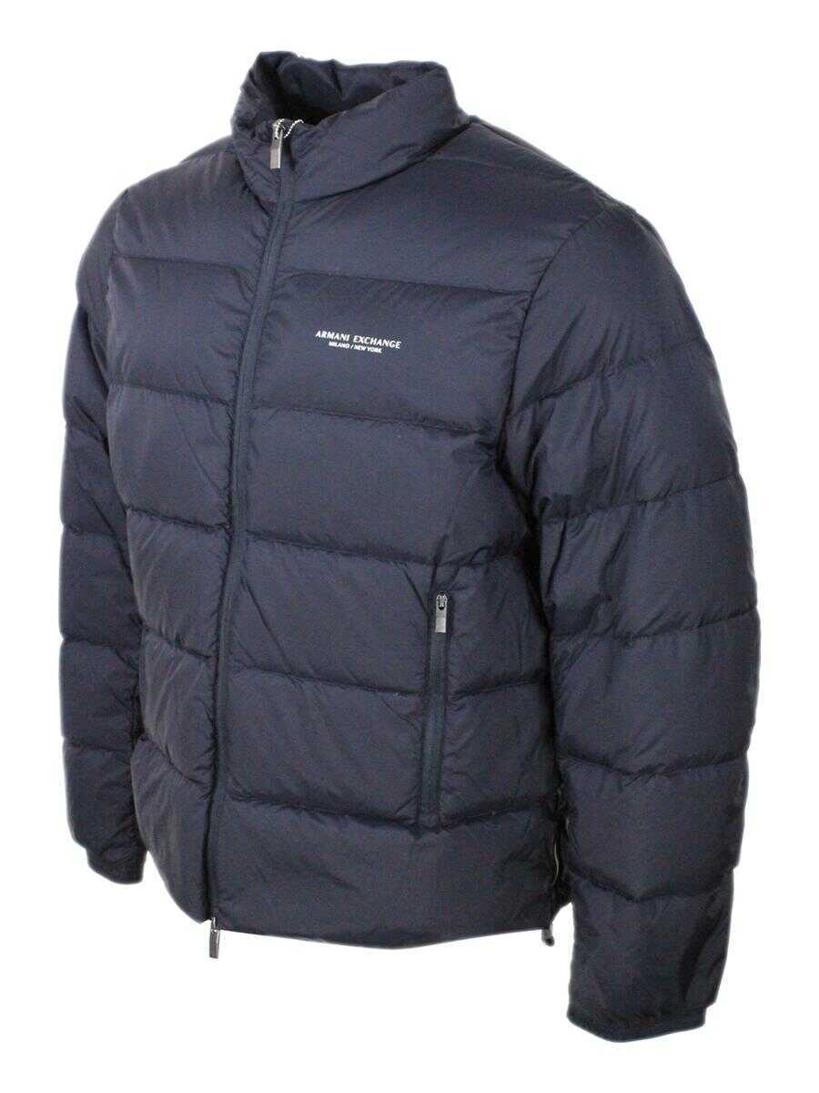 Paltoane Armani Exchange Armani Exchange Coats BLUE Barbati (BM 19284972) 2