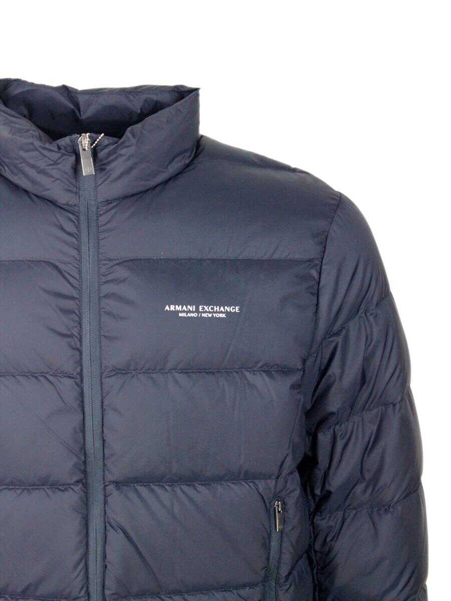 Paltoane Armani Exchange Armani Exchange Coats BLUE Barbati (BM 19284972) 4
