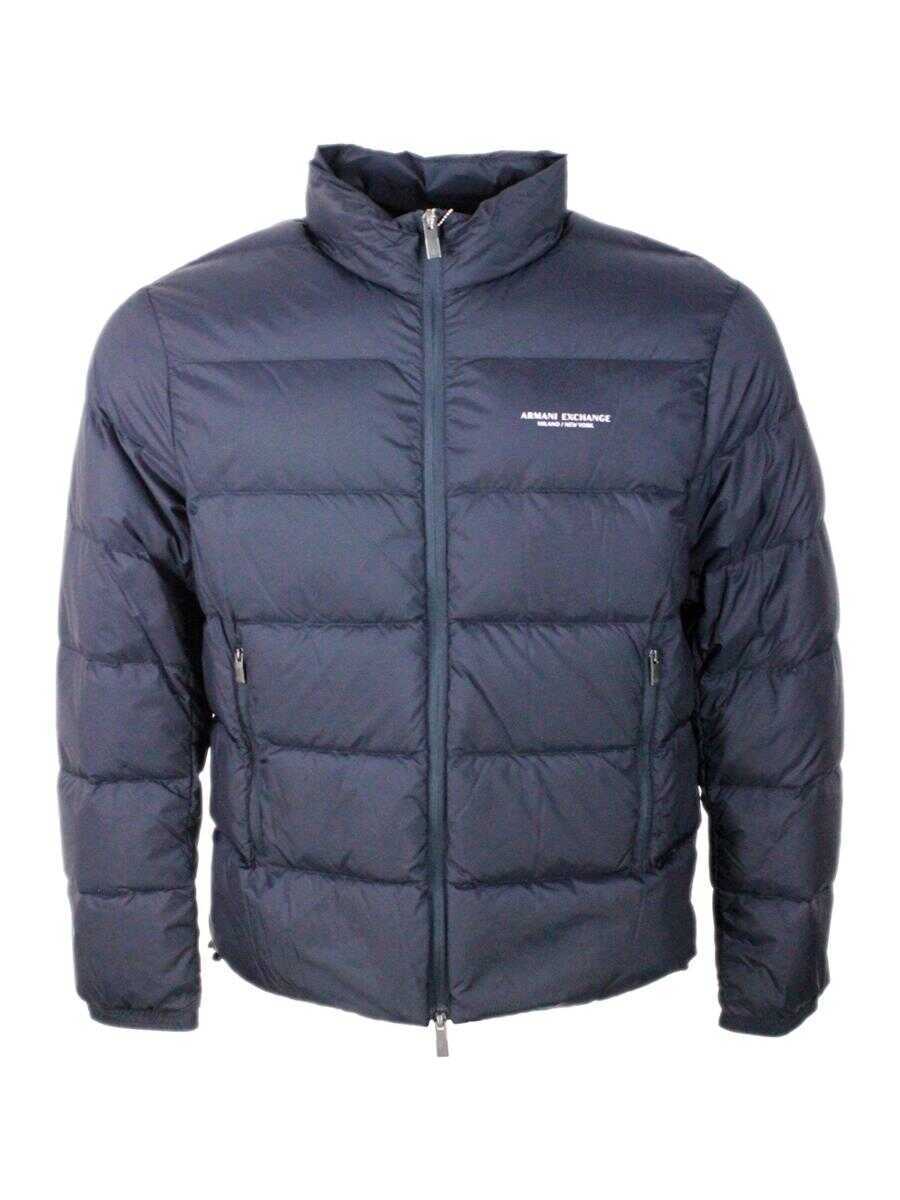 Paltoane Armani Exchange Armani Exchange Coats BLUE Barbati (BM 19284972) 1