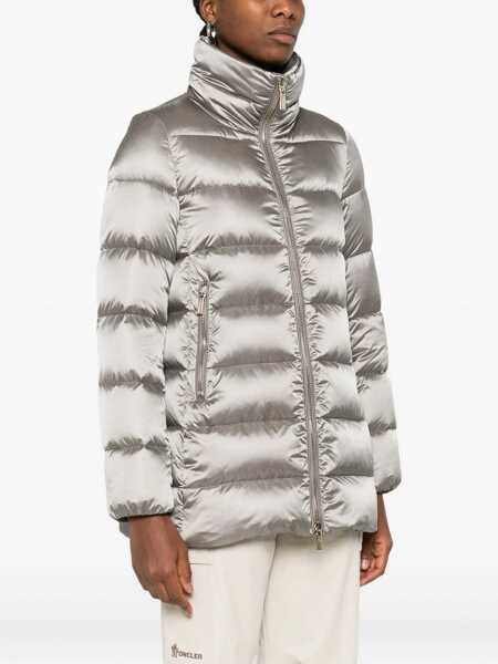 Geci de iarna Moorer Moorer Beige Dorado Down Jacket SILVER Femei (BM 19285050) 3