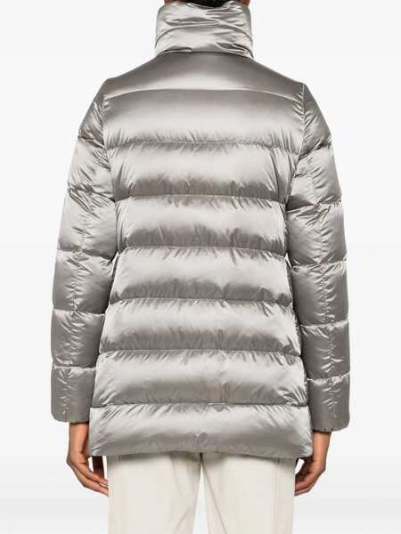 Geci de iarna Moorer Moorer Beige Dorado Down Jacket SILVER Femei (BM 19285050) 4