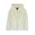 TATRAS 'Yumola' White Jacket With Drawstring Hood And Logo Patch On The Sleeve In Ecofur Woman WHITE