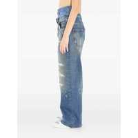 Blugi Dolce & Gabbana Dama - Blugi Dolce & Gabbana Dolce & Gabbana Wide-Leg Jeans With 5 Pockets Navy Femei (BM 19285188) - B-mall.ro