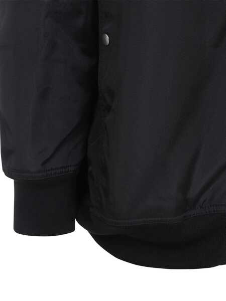 Bomber jacket Rick Owens Rick Owens Drkshdw Zip-Up Bomber Jacket Black Barbati (BM 19285245) 3