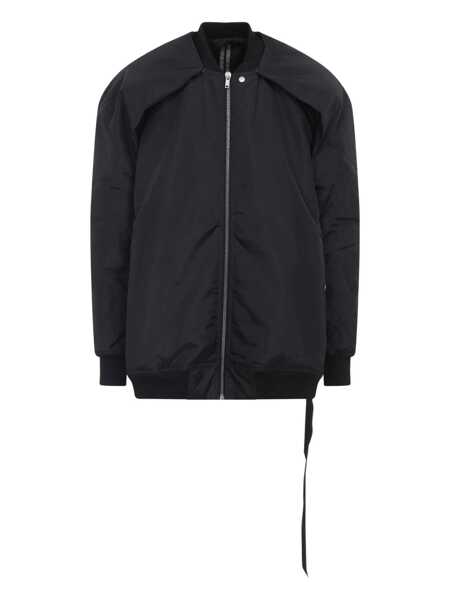 Bomber jacket Rick Owens Rick Owens Drkshdw Zip-Up Bomber Jacket Black Barbati (BM 19285245) 1