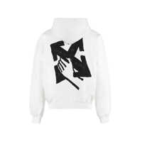 Pulovere pentru Barbati - Pulovere Off-White Off-White Hooded Sweatshirt WHITE Barbati (BM 19285269) - B-mall.ro