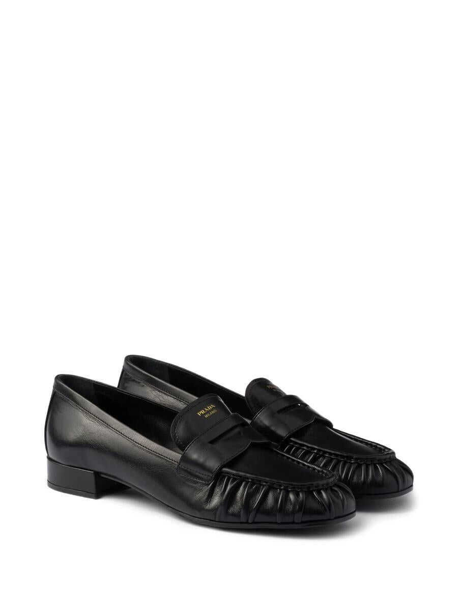 Mocasini Prada Prada Moccasins Shoes Black Femei (BM 19285617) 2