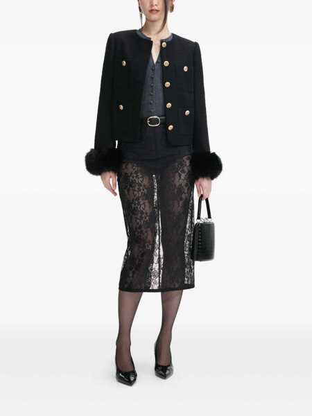 Geci Self-Portrait Self-Portrait Jackets Black Femei (BM 19285887) 2