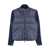 Moncler Grenoble Moncler Grenoble Quilted Zip Up Cardigan In Navy Blu BLUE