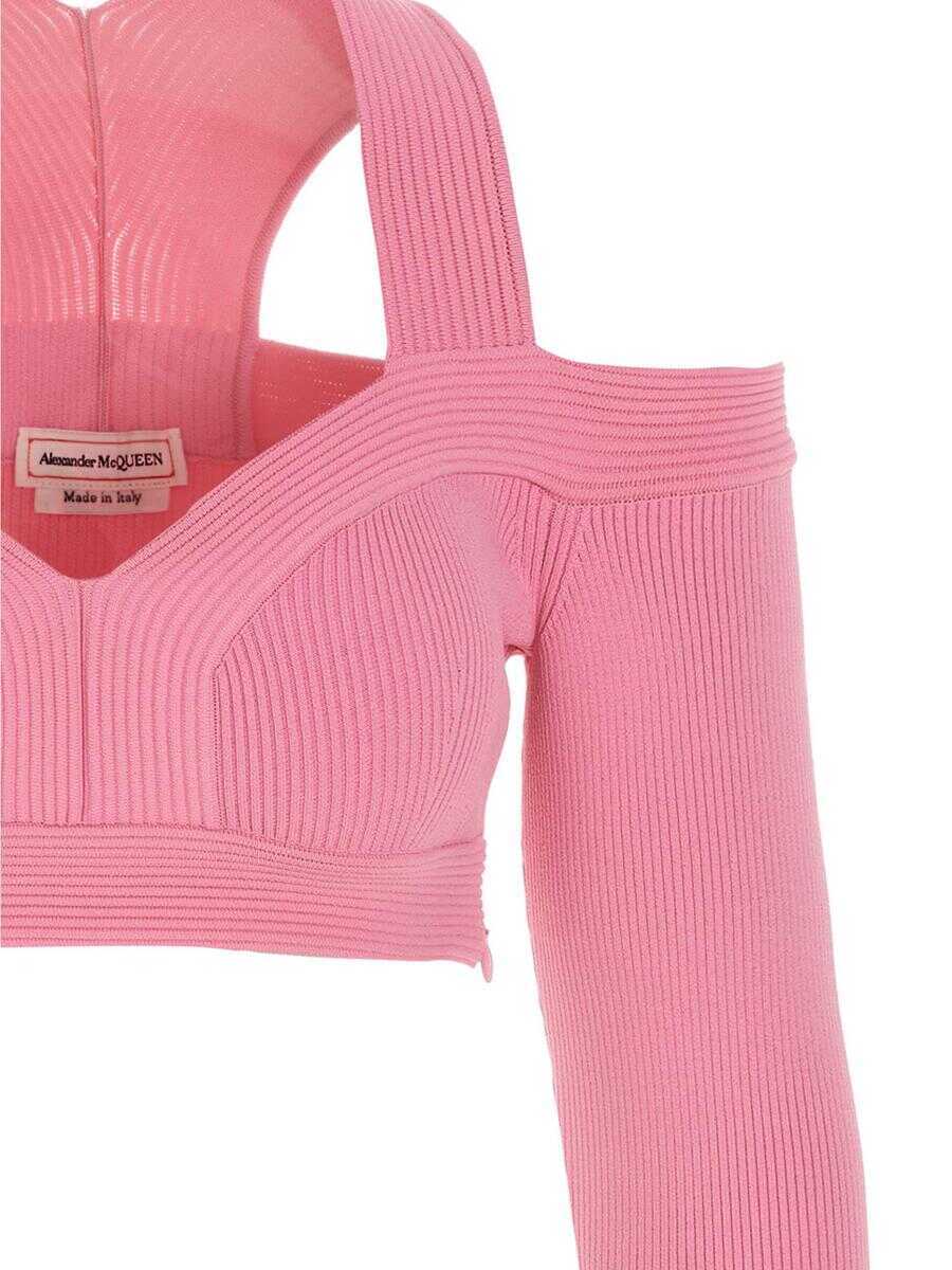 Imbracaminte Alexander McQueen ALEXANDER MCQUEEN Clothing Pink Femei (BM 19286205) 3