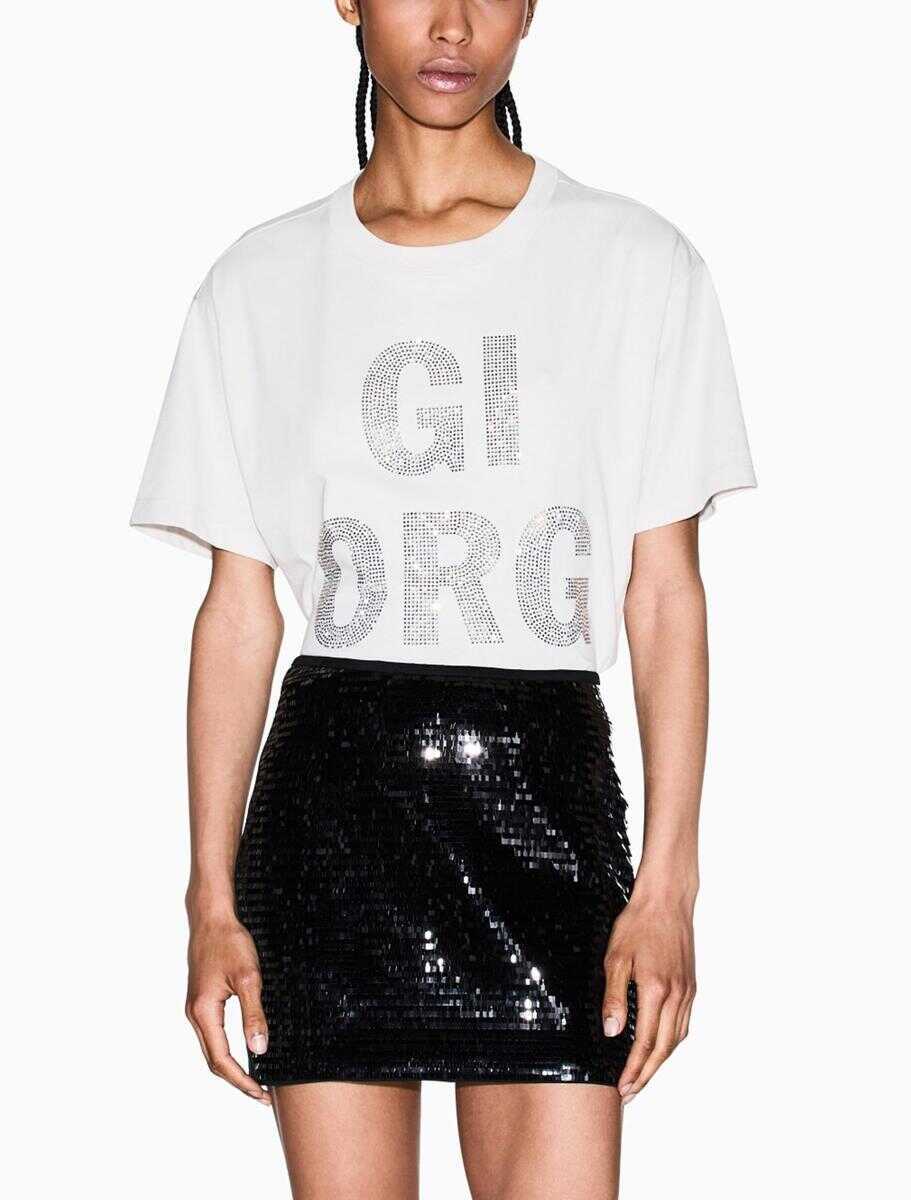 Fuste Armani Exchange Armani Exchange Skirts BLACK SEQUINS Femei (BM 19286310) 2