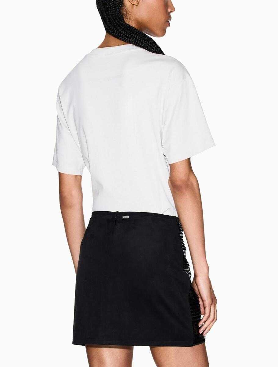 Fuste Armani Exchange Armani Exchange Skirts BLACK SEQUINS Femei (BM 19286310) 3