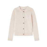 Pulovere Ganni Beige Wool Knitwear Femei