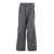 WOOYOUNGMI Grey Pants With Belt Loops In Cotton Man GREY