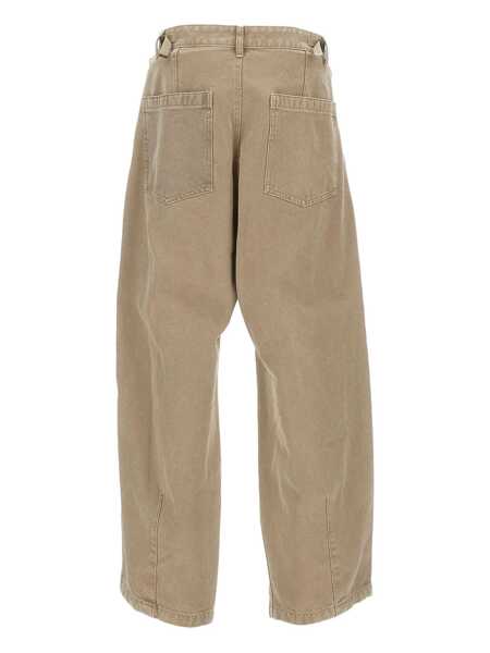 Pantaloni WOOYOUNGMI Beige Pants With Belt Loops In Cotton Man Beige Barbati (BM 19286685) 2