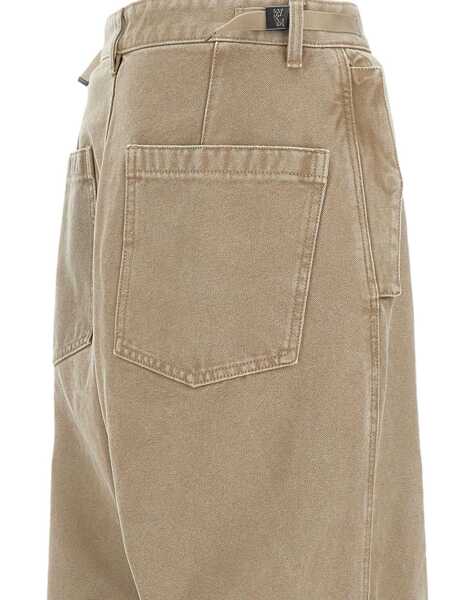 Pantaloni WOOYOUNGMI Beige Pants With Belt Loops In Cotton Man Beige Barbati (BM 19286685) 3