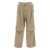 WOOYOUNGMI Beige Pants With Belt Loops In Cotton Man Beige