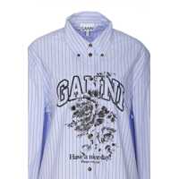 Imbracaminte Ganni Dama pagina 3 - Camasi Ganni Ganni Shirts BLUE Femei (BM 19286808) - B-mall.ro
