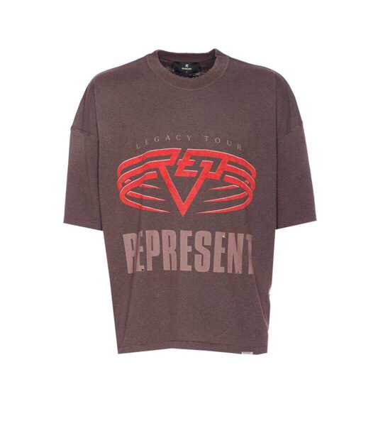 Topuri REPRESENT Represent T-Shirts And Polos BROWN Barbati (BM 19287354) 1