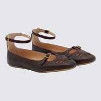 Balerini Chloe Dama - Balerini Chloe Chlo Flat Shoes BURNT PURPLE Femei (BM 19287387) - B-mall.ro