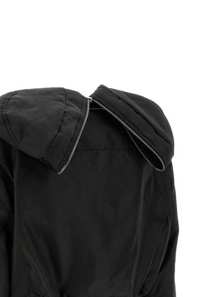 Geci Rick Owens Rick Owens Drkshdw Alice Zip-Up Jacket Black Barbati (BM 19288158) 3