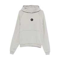 Pulovere Peuterey Grey 'Cullinan' Sweatshirt In Cotton With Black Logo Femei