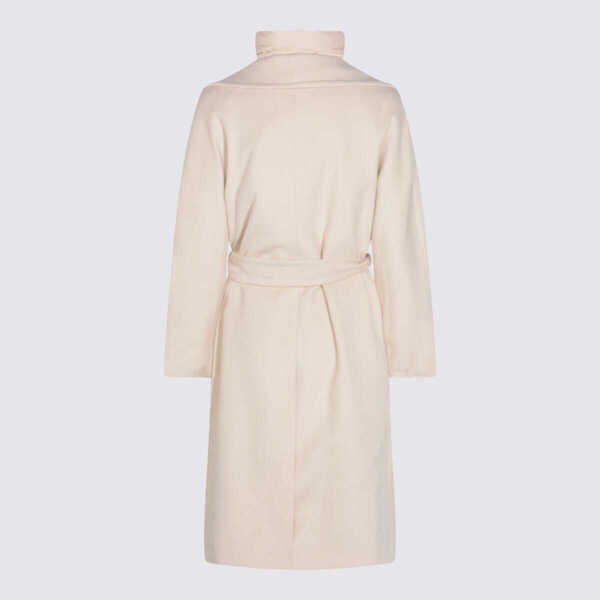 Geci de iarna Moorer Moorer Cream Wool Down Jacket WHITE Femei (BM 19288344) 2