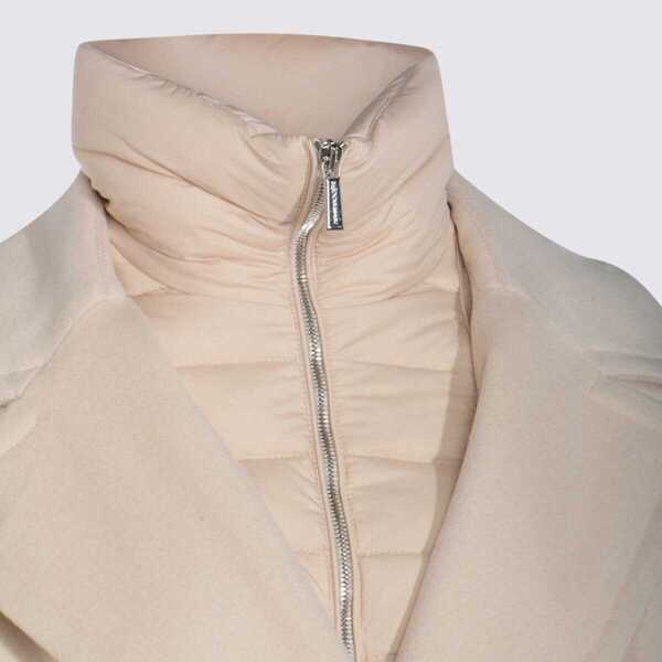 Geci de iarna Moorer Moorer Cream Wool Down Jacket WHITE Femei (BM 19288344) 3