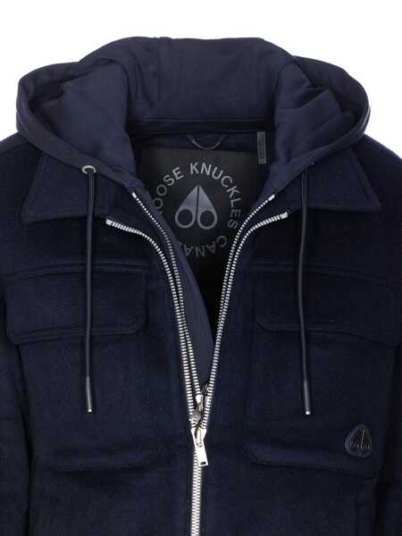 Geci Moose Knuckles Moose Knuckles Jackets BLUE Barbati (BM 19288407) 3