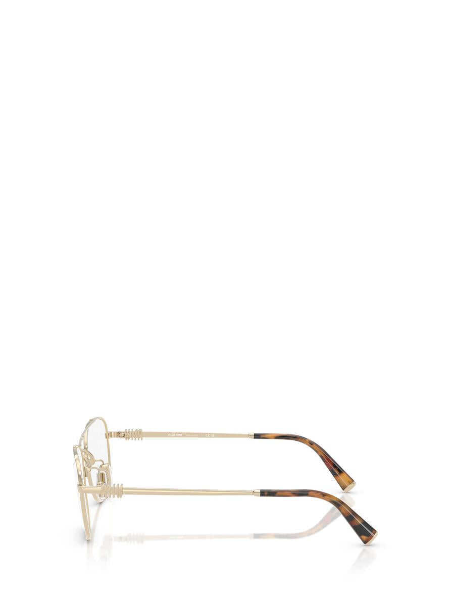 Ochelari de soare MIU MIU EYEWEAR Miu Miu Eyewear Eyeglasses Gold Femei (BM 19288446) 3