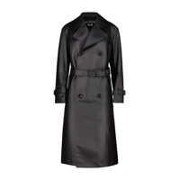 Paltoane Junya Watanabe Trench Coat In Syntetic Leather Clothing Femei